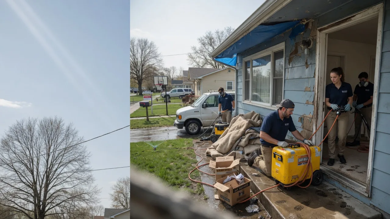 Basement Flood Cleanup in Verona, MO near me